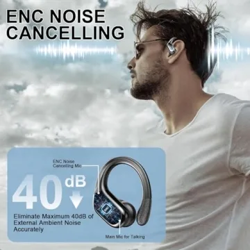 Wireless Earbuds with 75Hrs Playtime and Noise Cancelling