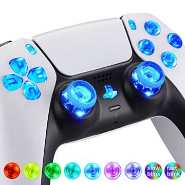 Colorful LED Kit for PS5 BDM-010 & BDM-020 Controllers