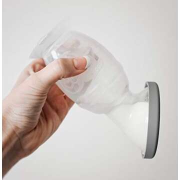 Haakaa Gen 2 Silicone Breast Pump with Suction Base and Leak-Proof Silicone Cap, 5 oz/150 ml, BPA PVC and Phthalate Free 1 Count (Pack of 1)