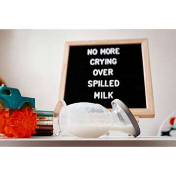 Haakaa Gen 2 Silicone Breast Pump with Suction Base and Leak-Proof Silicone Cap, 5 oz/150 ml, BPA PVC and Phthalate Free 1 Count (Pack of 1)