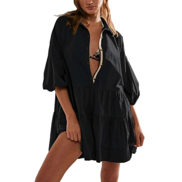 Mingzhu Summer Flowy Mini Dress for Women