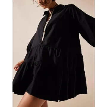 Mingzhu Summer Flowy Mini Dress for Women