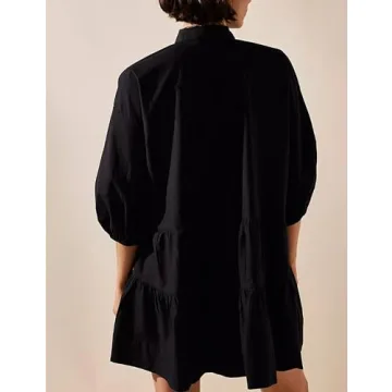 Mingzhu Summer Flowy Mini Dress for Women