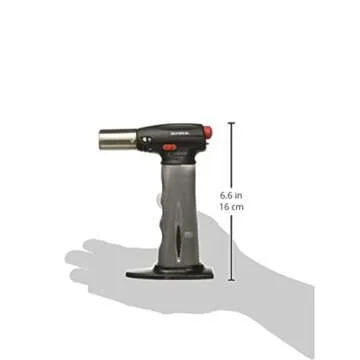 BonJour Chef’s Butane Culinary Torch - Sleek & Efficient
