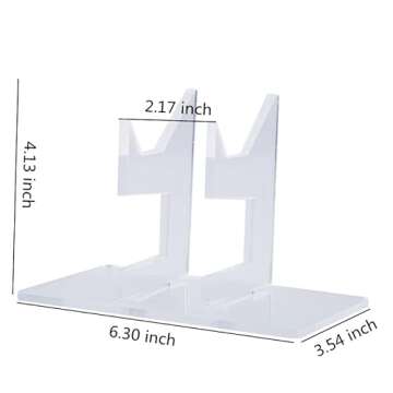 Transparent Acrylic Universal Controller Stand Gaming Gamepad Accessories with Crystal Texture Perfect Display and Organization Gaming Controller Holder for Storage, Organization & Display(2 Packs)