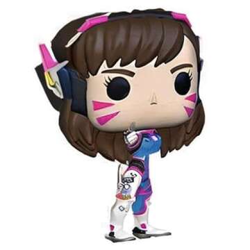 Funko POP! Games: Overwatch-D.Va Collectible Figure - Ideal for Fans and Collectors