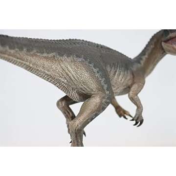 Nanmu 1:35 Scale Baryonyx Couple Santiago Calypso Figure Realistic Spinosauridae Dinosaur PVC Collector Toys Educational Animal Model Decoration Gift for Adult (Santiago(957))