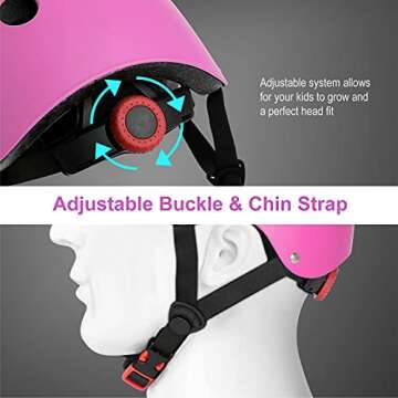 KAMUGO Kids Bike Helmet for 2-14 Year Olds - Multi-Sport Safety