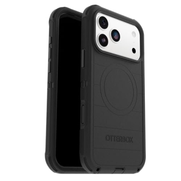 OtterBox iPhone 17 Pro Max Defender Pro Series Case - Black - Tough, Rugged & Durable iPhone Case, S...
