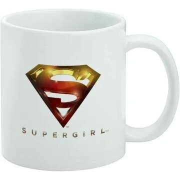 Supergirl Ceramic Coffee Mug - Perfect for Fans