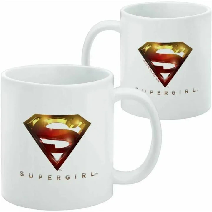 Supergirl Ceramic Coffee Mug - Perfect for Fans