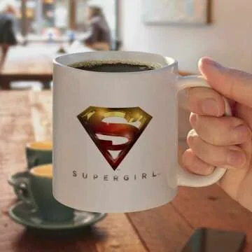 Supergirl Ceramic Coffee Mug - Perfect for Fans