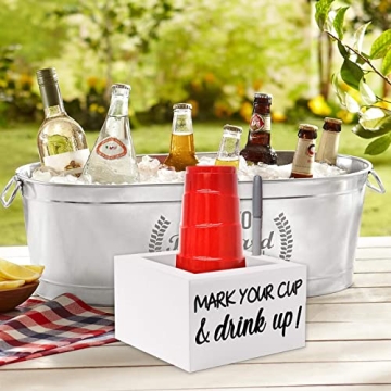 Mark Your Cup Holder for Stylish Party Organization