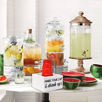 Mark Your Cup Holder for Stylish Party Organization