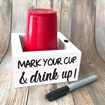 Mark Your Cup Holder for Stylish Party Organization