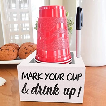 Mark Your Cup Holder for Stylish Party Organization