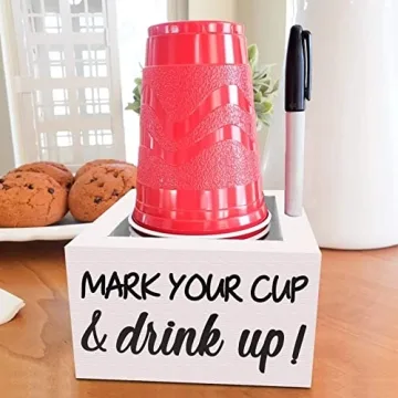 Mark Your Cup Holder for Stylish Party Organization