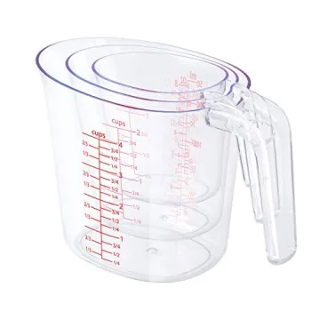Drizom Measuring Cups Set, Stackable BPA-Free Design