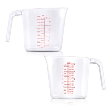 Drizom Measuring Cups Set, Stackable BPA-Free Design