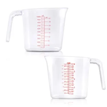 Drizom Measuring Cups Set, Stackable BPA-Free Design