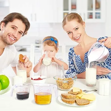 Drizom Measuring Cups Set, Stackable BPA-Free Design