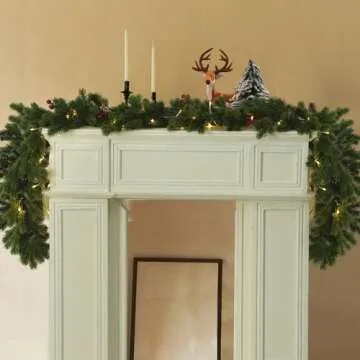 6FT Realistic Artificial Cedar Garlands for Decor