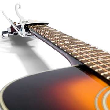 Kyser Quick-Change Guitar Capo for Easy Performance