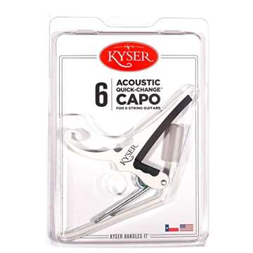 Kyser Quick-Change Guitar Capo for Easy Performance