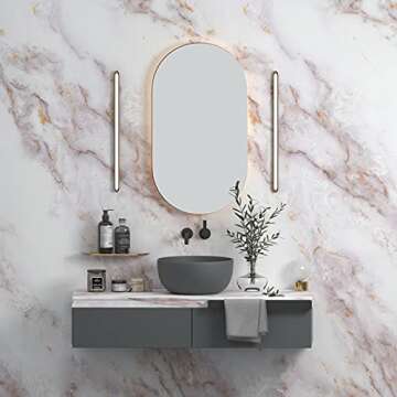 Cohoo Home Marble Peel and Stick Wallpaper for Easy Upgrades