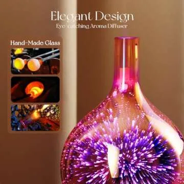 Porseme Rose Gold Essential Oil Diffuser for Home