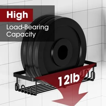 Sakugi Shower Caddy - 5-Piece Rustproof Organizer Set