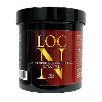 LOC N EDGE GEL EXTRA HOLD 16 Oz."Pack of 2"
