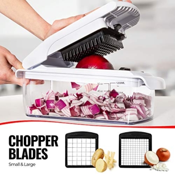 Fullstar Vegetable Chopper with 11 Inserts for Easy Meal Prep