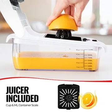 Fullstar Vegetable Chopper with 11 Inserts for Easy Meal Prep