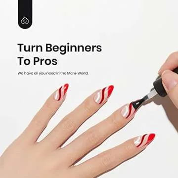 Beetles Gel Nail Polish Set - 6 Trendy Shades for Stunning Nails