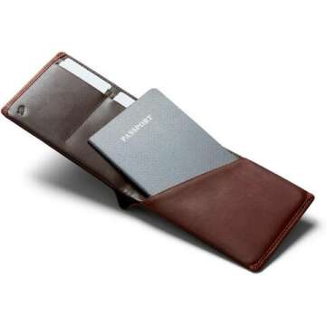 Bellroy Slim Passport Wallet - RFID & Organizes Travel