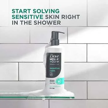 Dove Men+Care 3 Count Sensitive Calm Body Cleanser