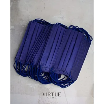 Stylish VIRTUE CODE Curved Face Masks for Travel