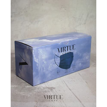 Stylish VIRTUE CODE Curved Face Masks for Travel