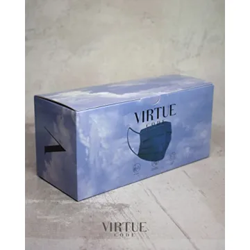 Stylish VIRTUE CODE Curved Face Masks for Travel