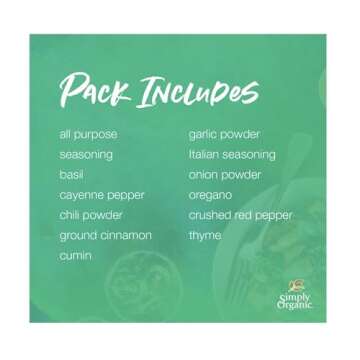 Generic Simply Organic Starter Spice Gift Set, 0.33 Ounce (Pack of 12)