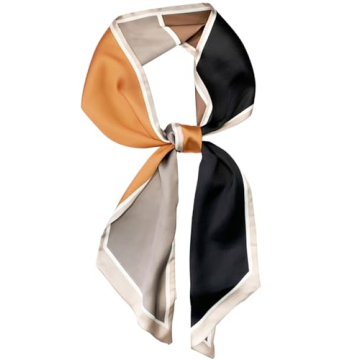 Dailyacc Hair Scarf for Women - Fashionable Silk Satin Neck Scarves for Every Occasion