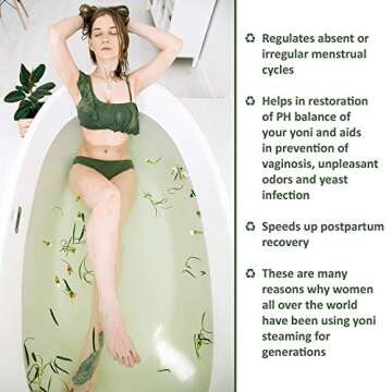 Magical Yoni. Premium Organic Yoni Steam Herbs for Cleansing // Best Natural V Steaming Detox & Fertility Kit // Rejuvenate & Heal // Vagina Detoxifying & Healing Blend (Classical Formula) (4 oz)