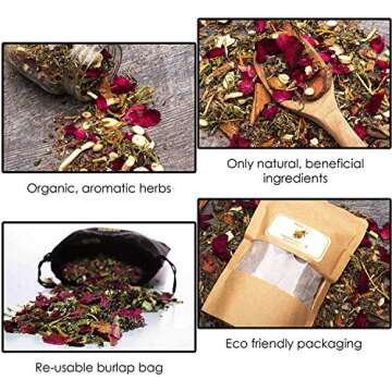 Magical Yoni. Premium Organic Yoni Steam Herbs for Cleansing // Best Natural V Steaming Detox & Fertility Kit // Rejuvenate & Heal // Vagina Detoxifying & Healing Blend (Classical Formula) (4 oz)