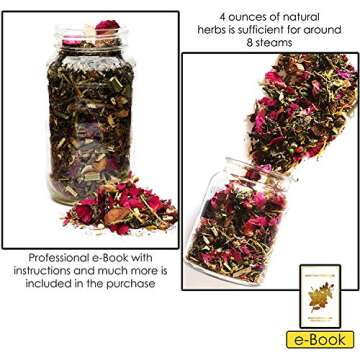 Magical Yoni. Premium Organic Yoni Steam Herbs for Cleansing // Best Natural V Steaming Detox & Fertility Kit // Rejuvenate & Heal // Vagina Detoxifying & Healing Blend (Classical Formula) (4 oz)