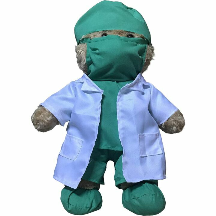 ZZZ Bears Doctor Teddy Bear Plush Toy for Kids