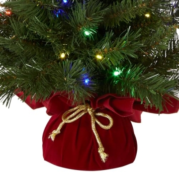 National Tree Company 2ft Pre-lit Artificial Mini Tree