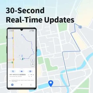 VITALGLOW GPS Tracker No Monthly Fees, Real-Time Tracking