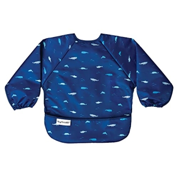 Tiny Twinkle Mess Proof Bib for Toddlers, Waterproof & Washable
