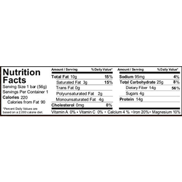 ALOHA Organic Protein Bar Chocolate Chip Cookie Dough